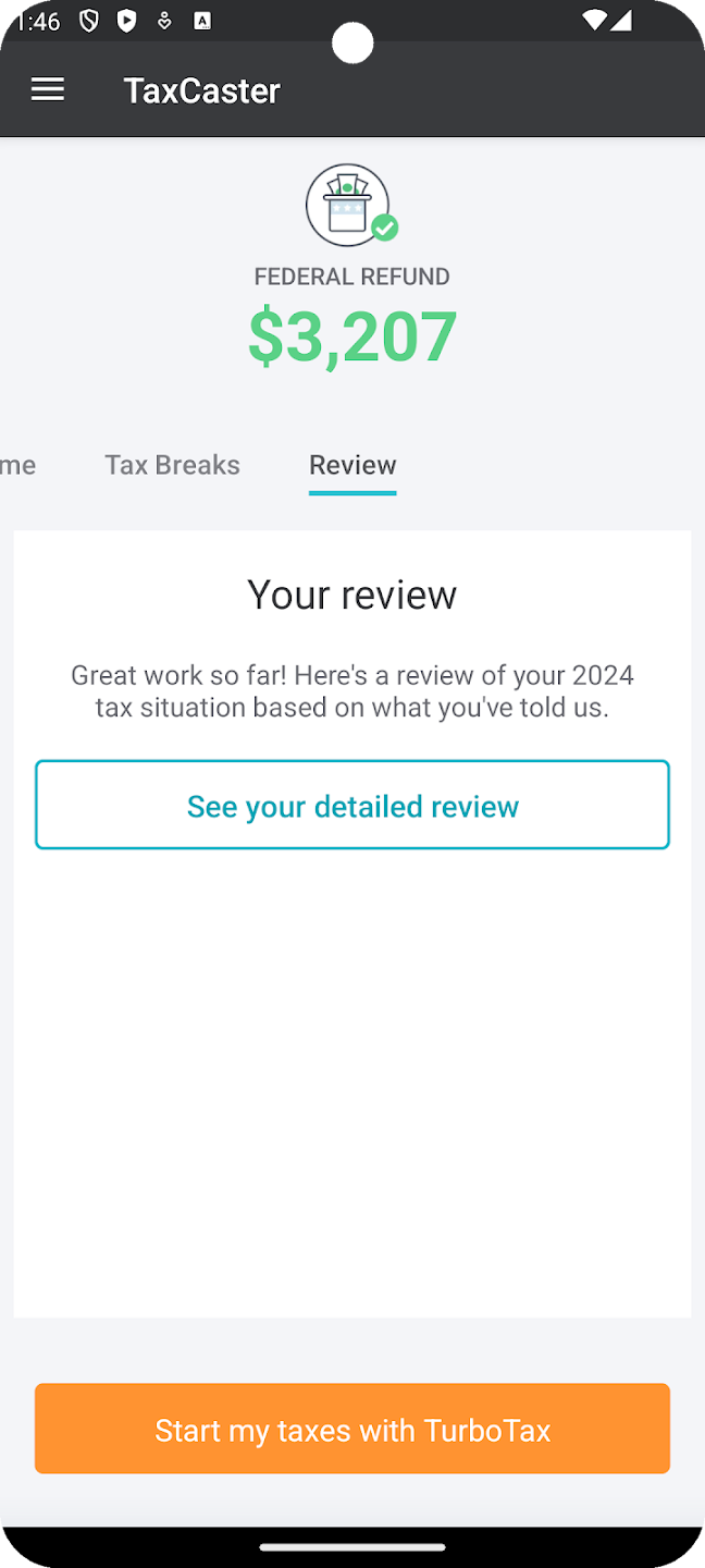 Tax Planning Features